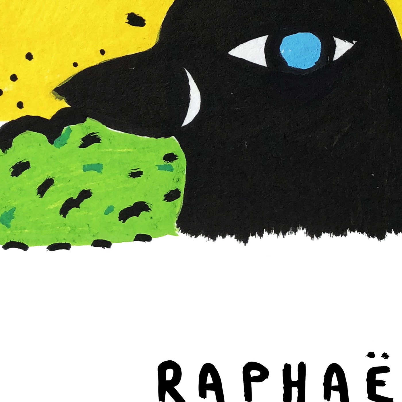 Oeuvres Excerpts Telegram/affiche Le Corbeau Et Le Renard A3 Rvb Copie, painting artwork by Space Raphaël