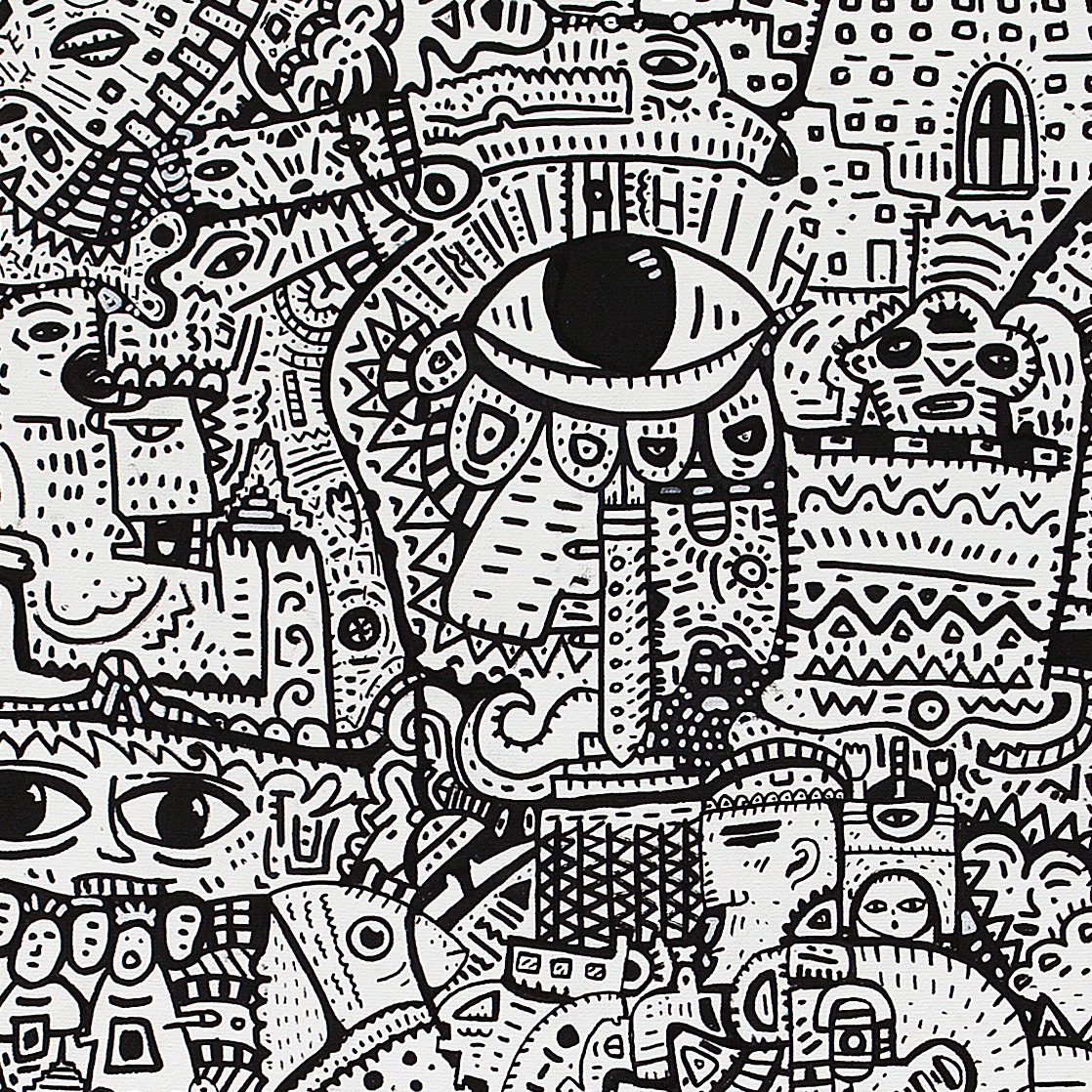 Oeuvres Excerpts Telegram/auto Portrait, painting artwork by Space Raphaël