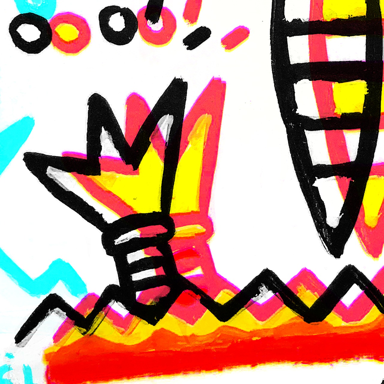 Oeuvres Excerpts Telegram/beaute Femme, painting artwork by Space Raphaël