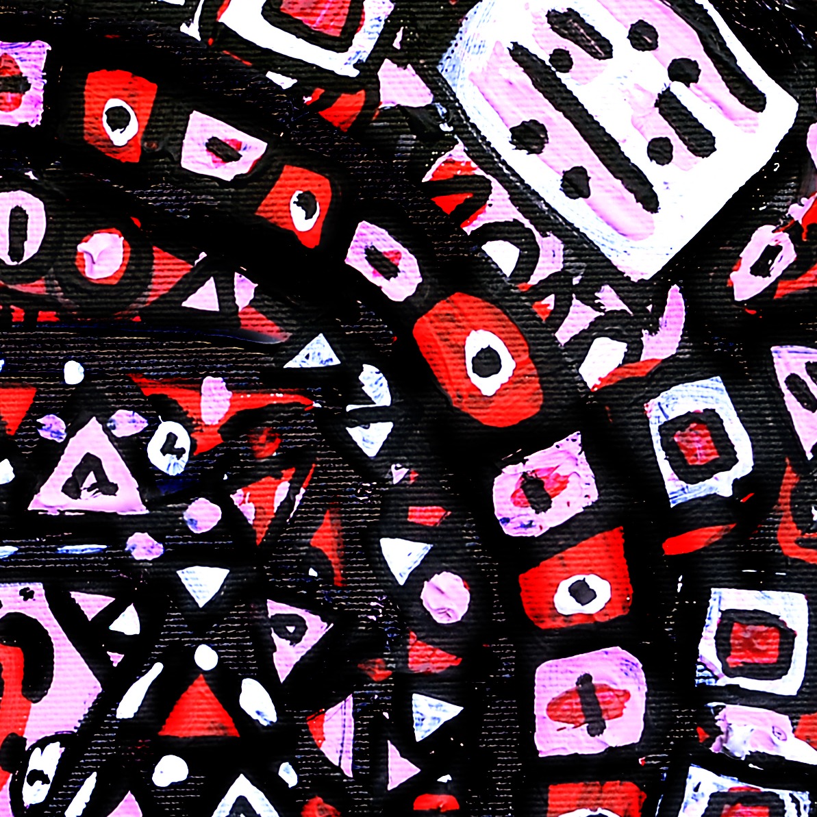 Oeuvres Excerpts Telegram/birth Of Joy, painting artwork by Space Raphaël