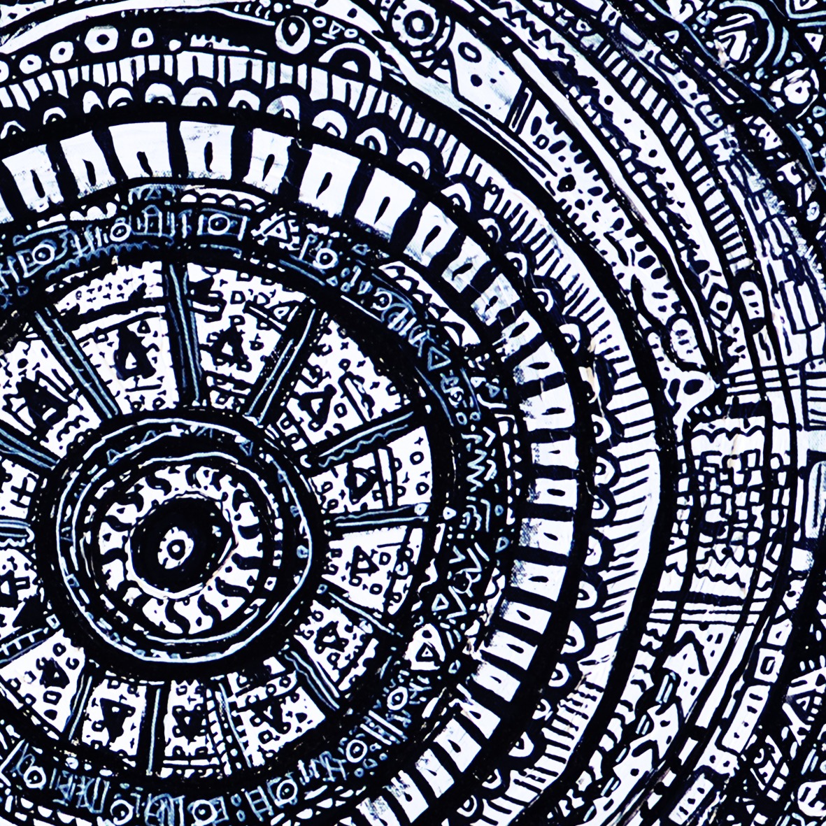 Oeuvres Excerpts Telegram/coffey, painting artwork by Space Raphaël