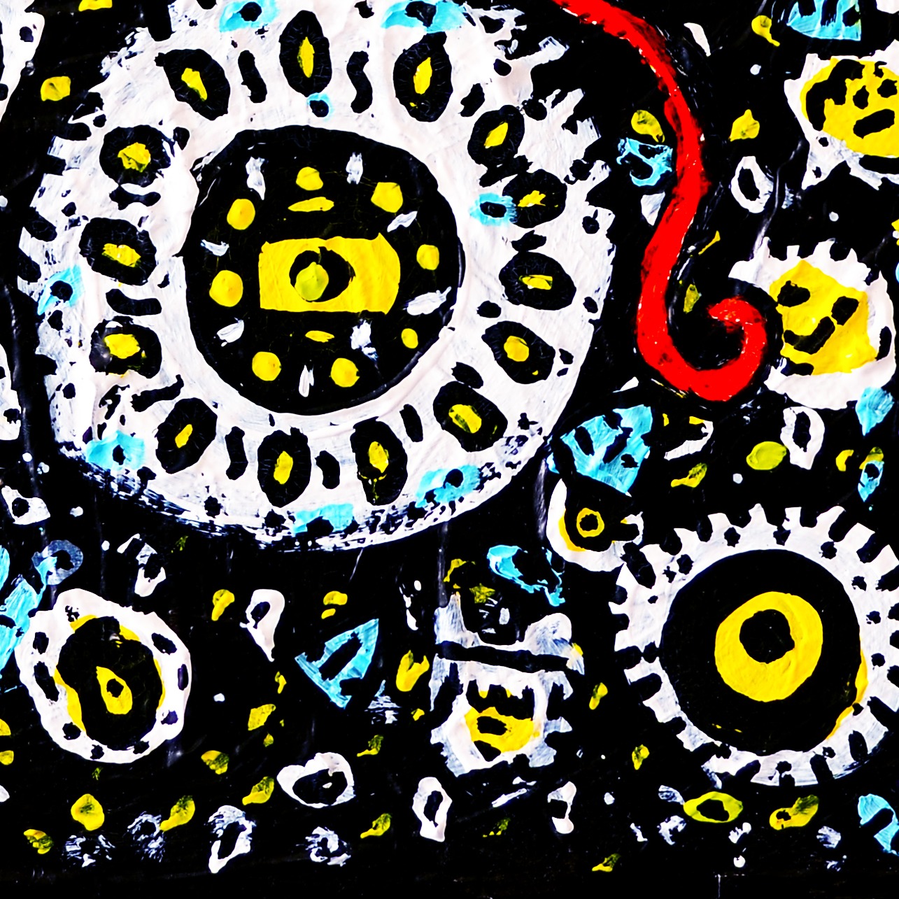 Oeuvres Excerpts Telegram/dragon Du Ciel, painting artwork by Space Raphaël