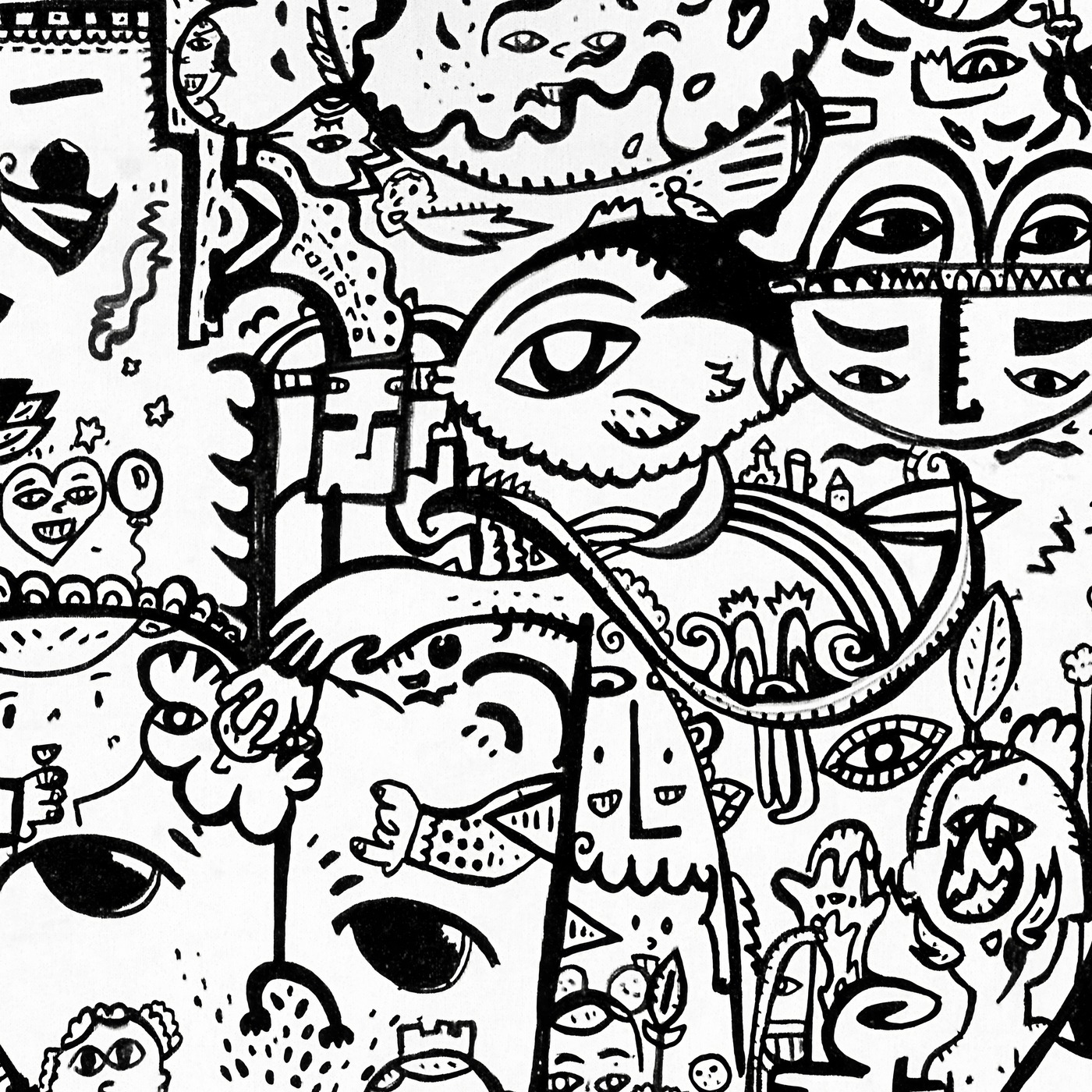 Oeuvres Excerpts Telegram/harmony 2eme Version Mega, painting artwork by Space Raphaël