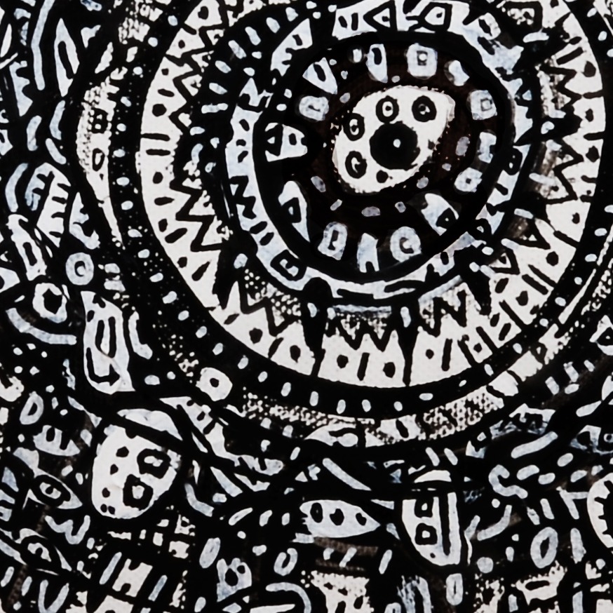 Oeuvres Excerpts Telegram/helios, painting artwork by Space Raphaël