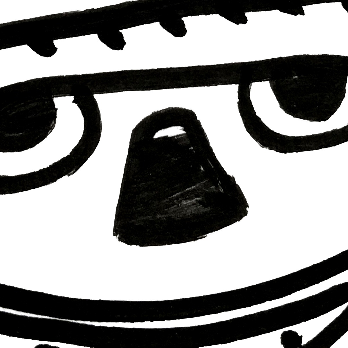 Oeuvres Excerpts Telegram/hiro, painting artwork by Space Raphaël