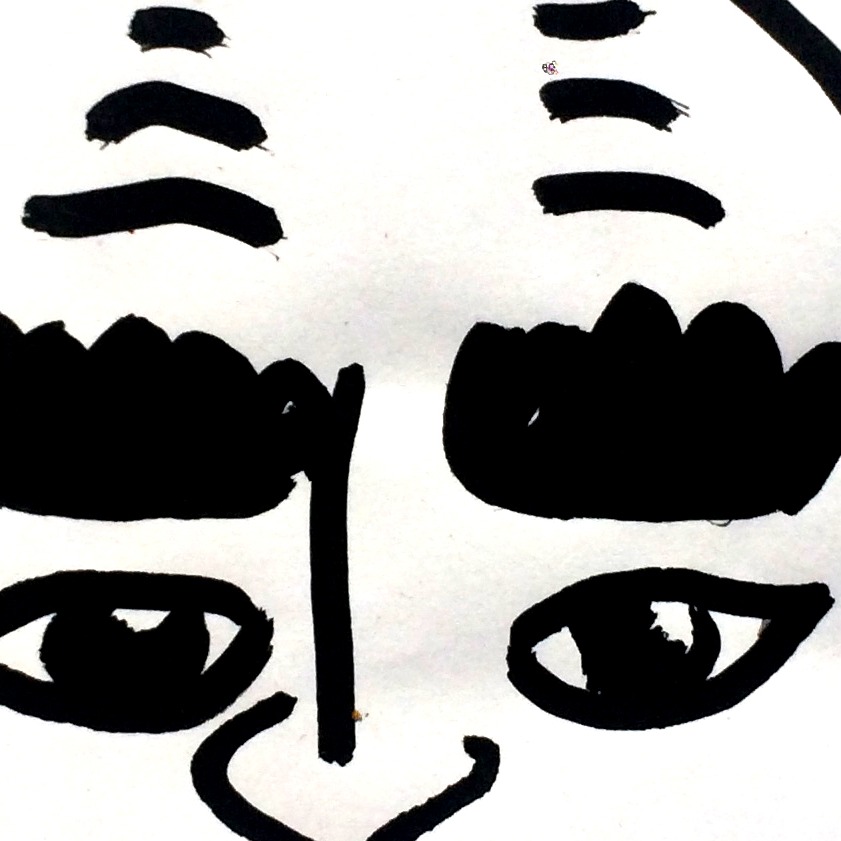 Oeuvres Excerpts Telegram/hobes, painting artwork by Space Raphaël