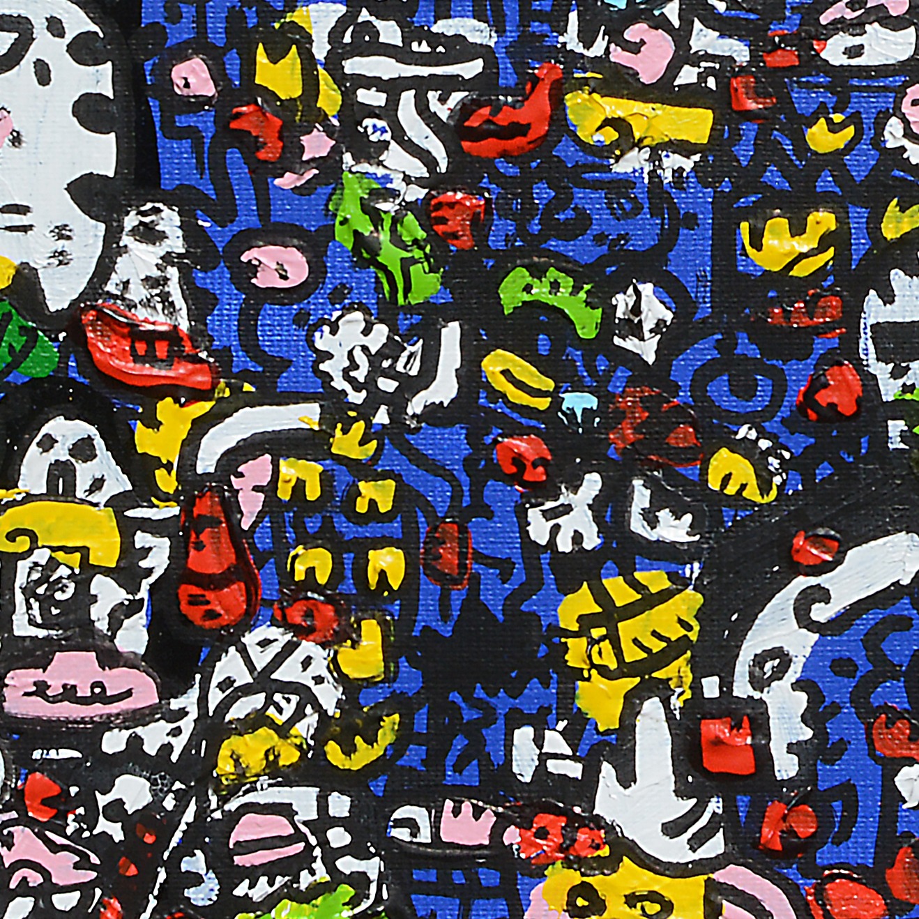 Oeuvres Excerpts Telegram/l Arbre, painting artwork by Space Raphaël