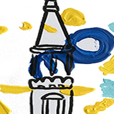 Oeuvres Excerpts Telegram/la Tour, painting artwork by Space Raphaël