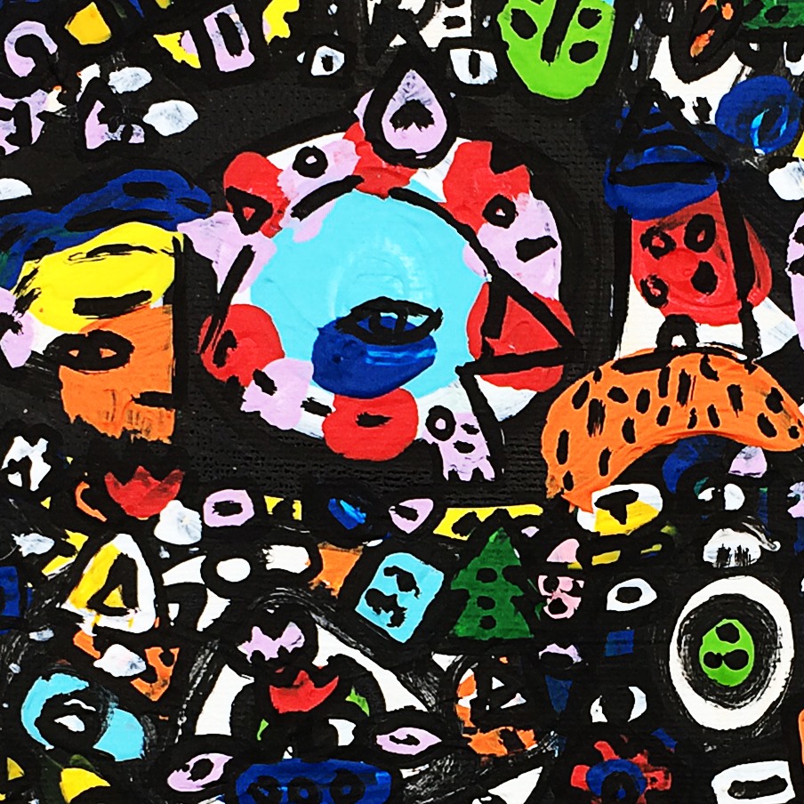 Oeuvres Excerpts Telegram/les Ailes Du Destin, painting artwork by Space Raphaël