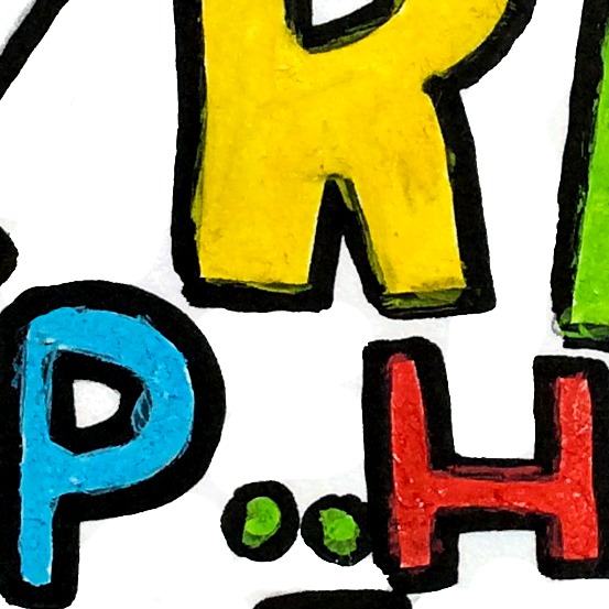 Oeuvres Excerpts Telegram/logo Raphael 2019, painting artwork by Space Raphaël