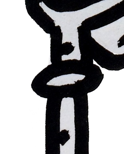 Oeuvres Excerpts Telegram/micro, painting artwork by Space Raphaël