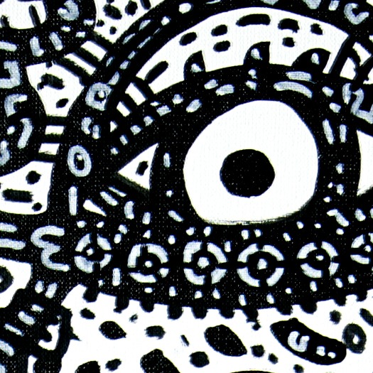 Oeuvres Excerpts Telegram/neige Blizzard, painting artwork by Space Raphaël