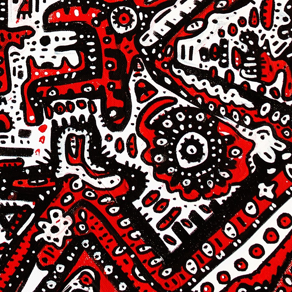 Oeuvres Excerpts Telegram/nobody S Got Time For This, painting artwork by Space Raphaël