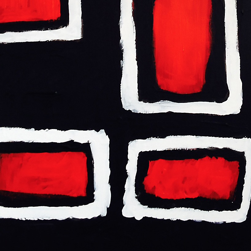 Oeuvres Excerpts Telegram/orage Hivernal, painting artwork by Space Raphaël
