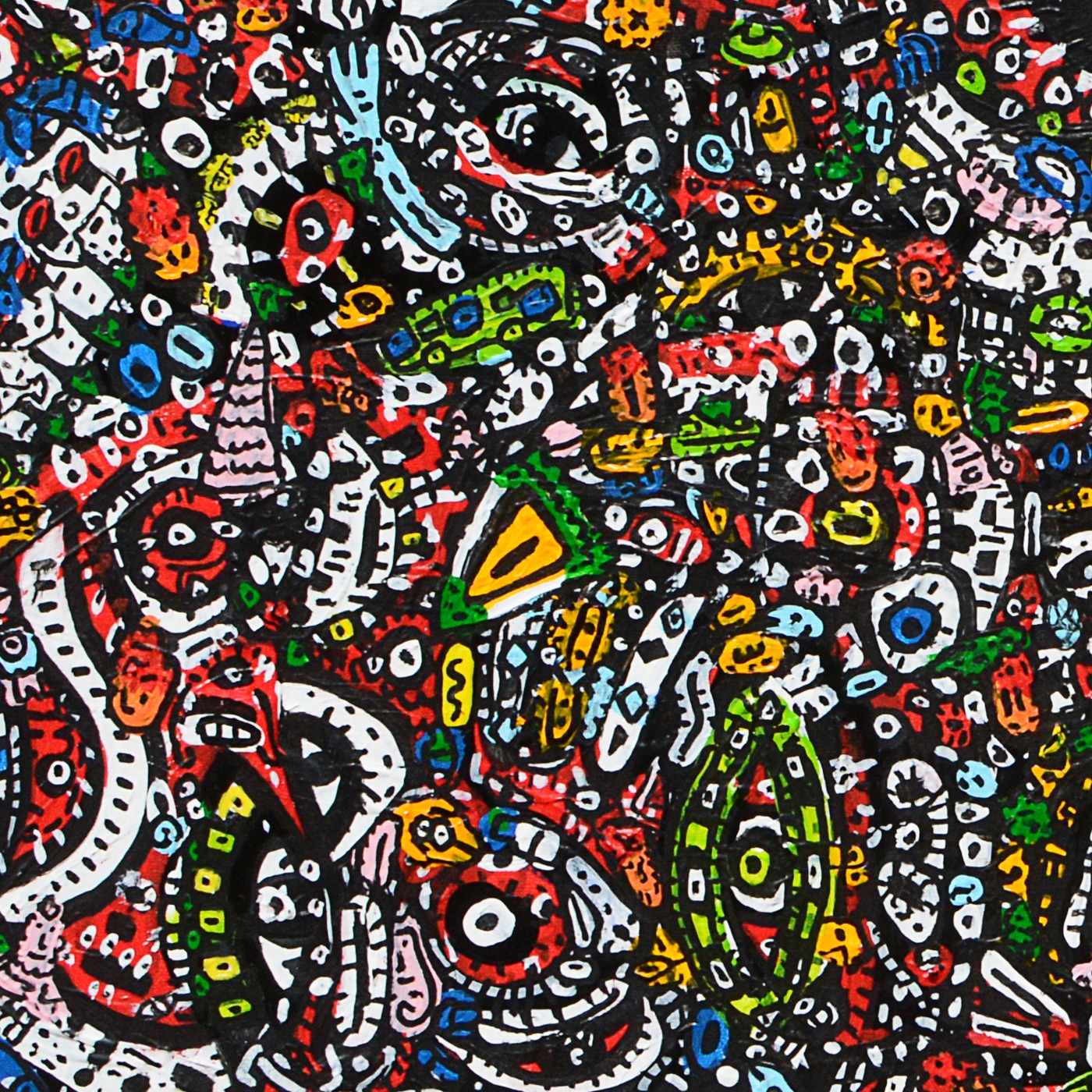 Oeuvres Excerpts Telegram/power Retouche 2020, painting artwork by Space Raphaël