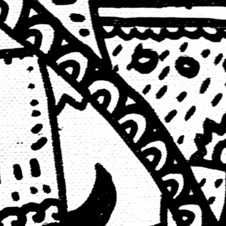 Oeuvres Excerpts Telegram/roma Afrika Extrait 5, painting artwork by Space Raphaël