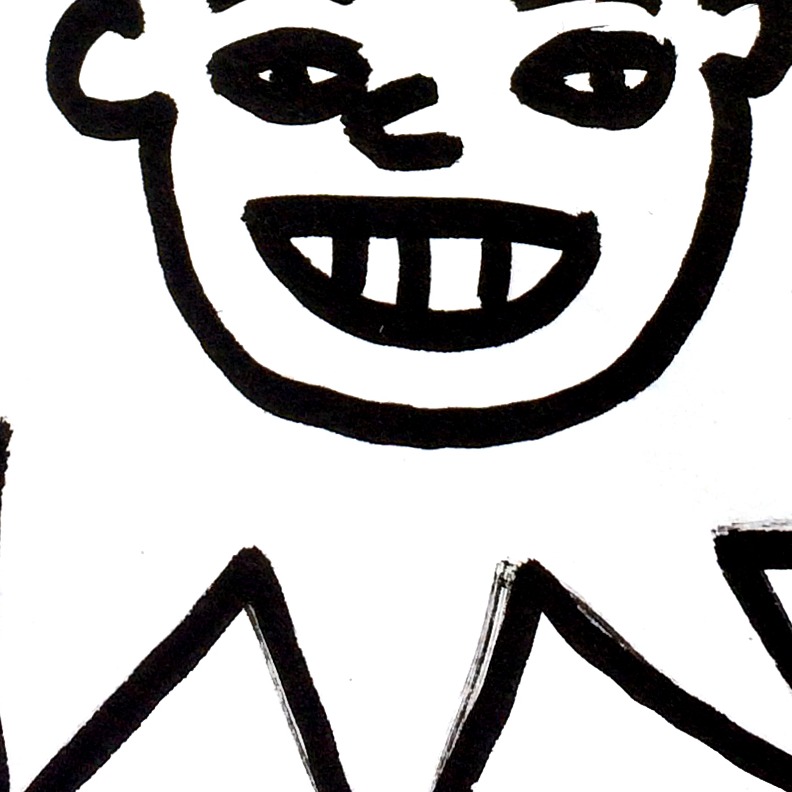 Oeuvres Excerpts Telegram/shiny Joe, painting artwork by Space Raphaël