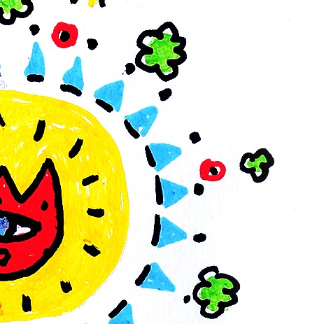 Oeuvres Excerpts Telegram/vent Du Soleil, painting artwork by Space Raphaël