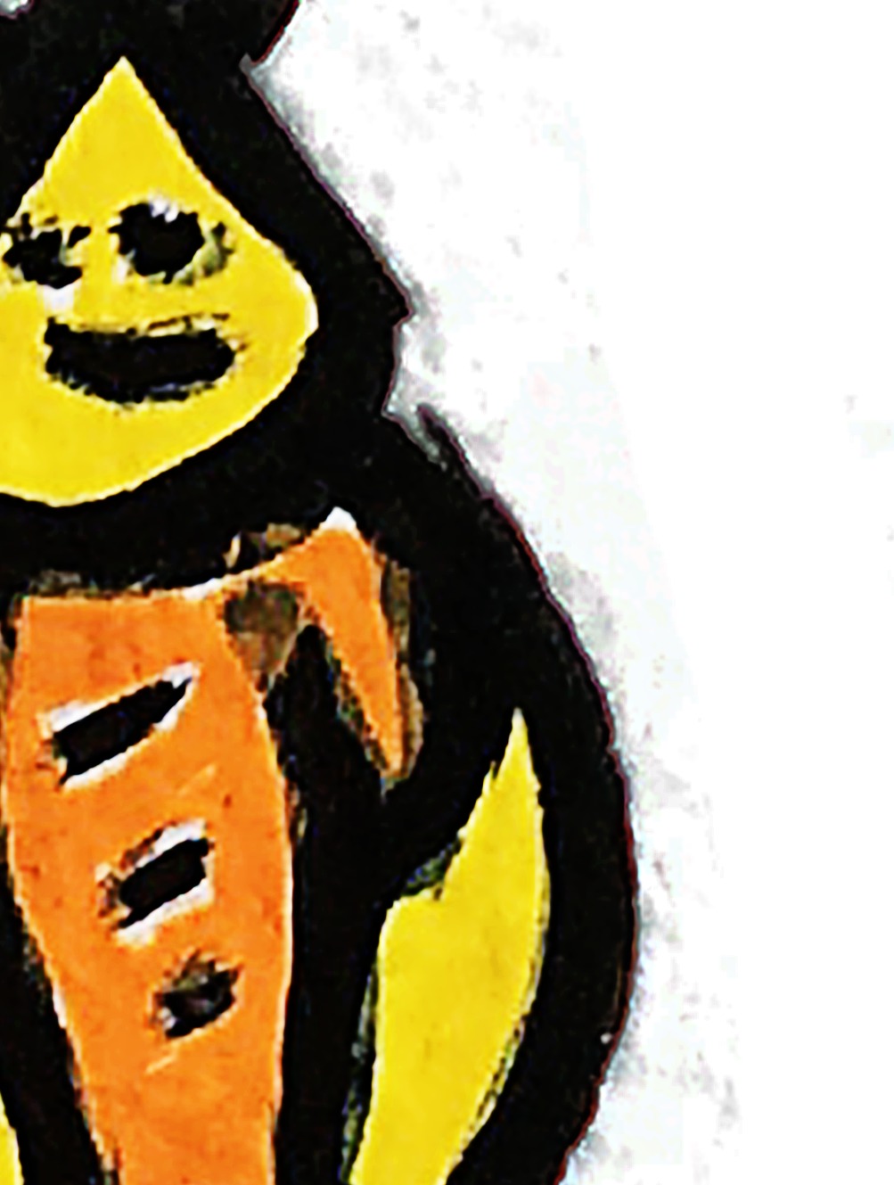 Oeuvres Excerpts Telegram/cigale, painting artwork by Space Raphaël
