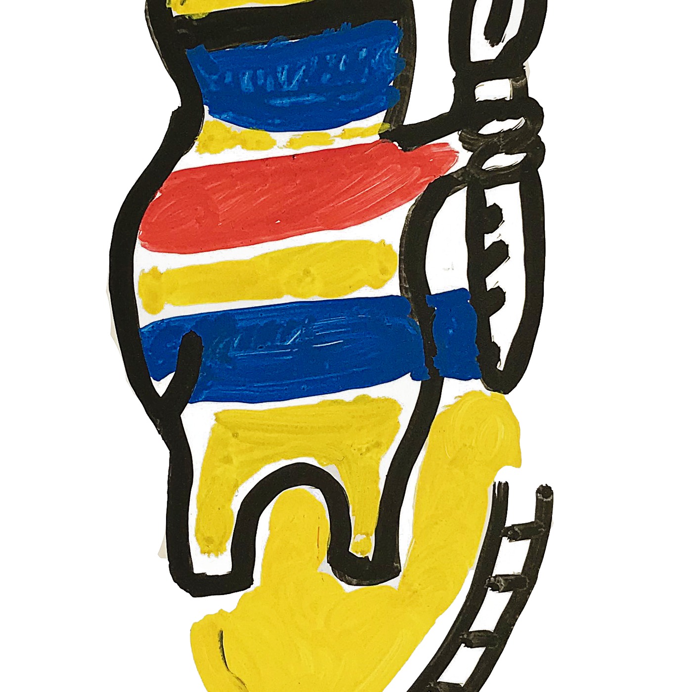 Oeuvres Excerpts Telegram/stickchat Fichier Origine, painting artwork by Space Raphaël